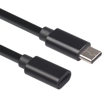 1,5 М USB C Type-C От мужчины к женщине, удлинительный кабель Type-C, интерфейс для подключения к разъему Usb C, Удлинитель для зарядки