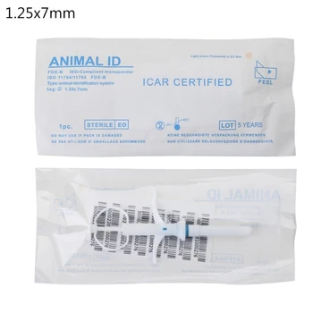 1 Упаковка чипов для домашних животных, имплантированных микрочипов для животных ISO11784 / 785 FDX-B-чипов