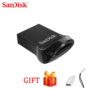 100% SanDisk CZ430 USB Флэш-накопитель mini 512G Флеш-накопитель 64g 16GB USB 3,1 До 130 МБ/с. Флешка USB 3,0 USB-накопитель 32gb 128GB 256G