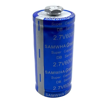 1шт SAMWHA Green-Cap 2.7V600F Супер Фарадный конденсатор Может использоваться в автомобильном суперконденсаторном выпрямительном модуле большой емкости