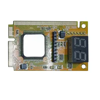 2-значный портативный компьютер PC Mini PCI PCI-E LPC, анализатор для ноутбука, тестер материнской платы, проверка отладки, диагностическая карта