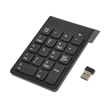 2023 Now Беспроводная мини-цифровая клавиатура USB 2.4G с 18 клавишами Для ноутбука iMac/MacBook Air/Pro Для финансового учета