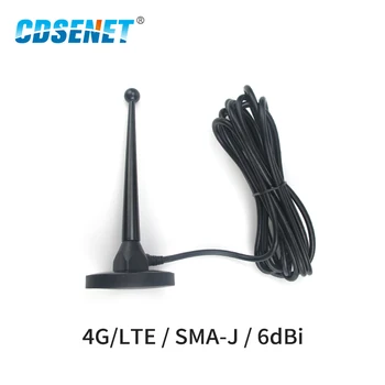 4G Антенна LTE SMA-J с высоким Коэффициентом усиления 6dbi Магнитное основание 3 м Фидерный Внешний Кабель Всенаправленная Антенна WiFi Антенна