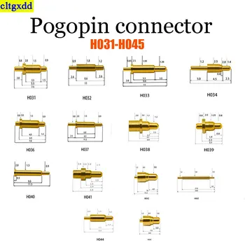 5ШТ Разъемы H031-H045Pogopin батарея Pogopin подпружиненные контакты SMD pin печатная плата 2 3 4 5 6 7 8 9 10 12 14 ММ тестовые щупы