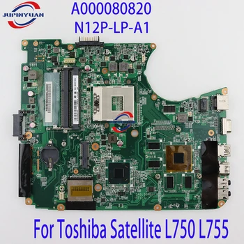 A000080820 Для Toshiba Satellite L750 L755 GT525M Материнская плата ноутбука DABLBDMB8E0 HM65 N12P-LP-A1 DDR3 Материнская плата ноутбука