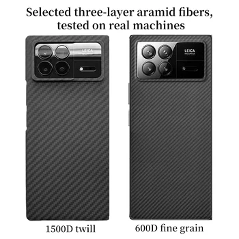 ACC-Carbon Цветной Чехол из углеродного волокна Для Xiaomi Mix fold 3 В виде ракушки Из Арамидного Волокна, Ультратонкий, Защищающий от падения, Mix Fold 2, Жесткий чехол для телефона 5G