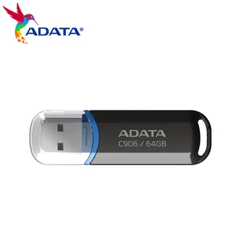 ADATA C906 USB 2,0 Флэш-накопитель Memory Stick 8 ГБ 16 ГБ 32 ГБ 64 ГБ USB-накопитель Белый Черный Мини Портативный U-накопитель