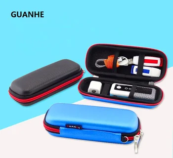 GUANHE Новые USBфлэш-накопители, Органайзер для переноски, Чехол для защиты хранения, сумка, USB-банк, ключ, Power Bank, наушники