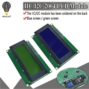 IIC/I2C/TWI 2004 Серийный ЖК-модуль с Сине-зеленой Подсветкой для Arduino UNO R3 MEGA2560 20 X 4 LCD2004