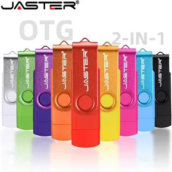 JASTER поворотный смарт-USB-накопитель 3 в 1 OTG 64G TYPE-C, 32G флеш-накопитель, удобный для переноски флэш-накопитель с бесплатным логотипом