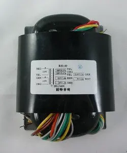 LS69 115 В/230 В 100 Вт R-образный трансформатор 0-180-250, 0-26 В X 1,0-18 В, 0-9 В для аудио