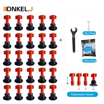 ONKEL.J Многоразовая Система Выравнивания Настенной плитки Toolkit Выравниватель Клинья Распорки для плитки для Пола Система Выравнивания Настенной плитки Carrelage