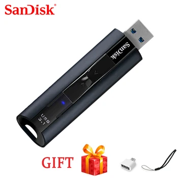 SanDisk Pendrive Memory 512GB Stick CZ880 Extreme PRO 128 ГБ USB 3.1 Твердотельный флэш-накопитель 256 ГБ Флеш-накопитель Высокой Скорости 420 МБ/s1t