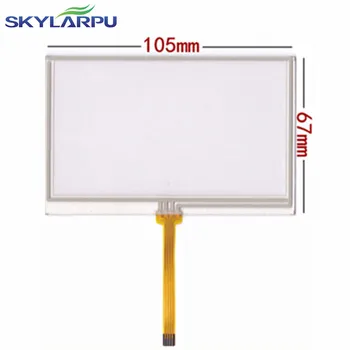 skylarpu 4,3 сенсорный экран 105 мм * 67 мм GPS MP4 MP5 навигация 4,3 дюймовый сенсорный экран специальный