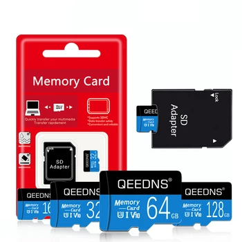 TF Карта SD Micro card 32G 16gb 8gb Высокоскоростная карта памяти UHS-I 64gb 128gb 256gb 512gb U3 Mini SD Card Бесплатный Адаптер Для Камеры
