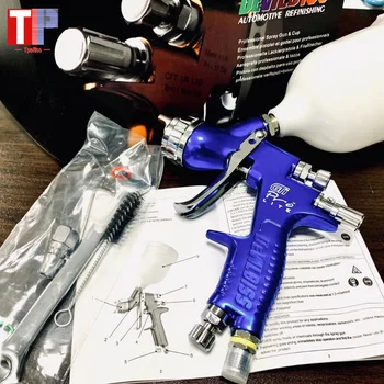 Автомобильный пистолет-распылитель Tpaitlss GTI Pro TE20 Blue Малярный Пистолет с соплом 1,3 мм Air Аэрограф