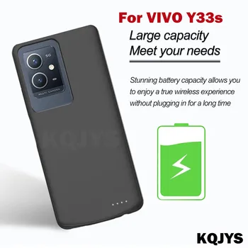 Внешний чехол для аккумулятора PowerBank для VIVO Y33s 6800 мАч, чехлы для зарядного устройства VIVO Y33s, чехол для зарядки аккумулятора Power Bank
