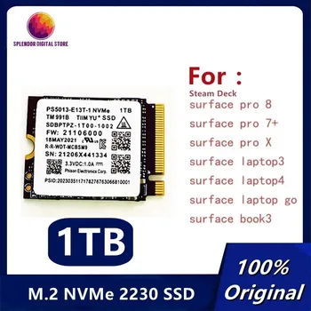 Высокая скорость!!! 1 ТБ M.2 2230 SSD 1 ТБ PCIe Gen3 x4 NVMe для ноутбука Microsoft Surface ProX Surface 3 Паровая колода