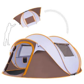 Высококачественная водонепроницаемая палатка, портативная автоматическая всплывающая палатка для кемпинга на открытом воздухе