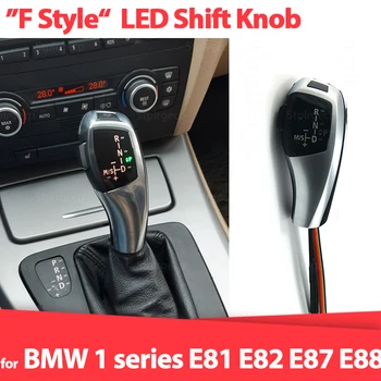 гарантия 3 года Светодиодная Ручка Переключения передач Замена Ручки Рычага Автоматического переключения передач для BMW 1 серии E81 E82 E87 E88 2004-2011