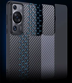 Для Huawei P60 Pro Защитный чехол [из арамидного волокна], встроенный в магнитный тонкий чехол для телефона, противоударный Huawei P60art