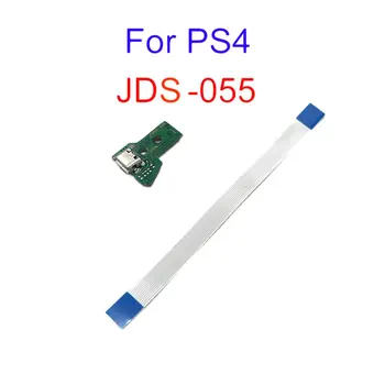 Для SONY PS4 Контроллер USB Порт Для Зарядки Разъемная плата JDS-055 Ручка Зарядное Устройство Разъем Распределительная Плата 12PIN Кабельный Модуль Для PS4
