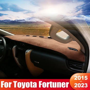 Для Toyota Fortuner 2015 2016 2017 2018 2019 2020 2021 2022 2023 Солнцезащитный Козырек для приборной панели Автомобиля, коврик, Нескользящая Накладка, Аксессуары