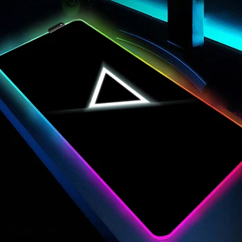 Игровой коврик для мыши Простота печати RGB HD Большой коврик для компьютерной мыши с резиновой светодиодной подсветкой Оригинальность Коврик для мыши Игровой ковер для геймеров