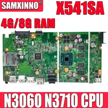 Материнская плата ноутбука X541SA Для ASUS X541SA X541S F541S A541S Материнская плата ноутбука N3060 N3710 Процессор 4 ГБ 8 ГБ оперативной памяти