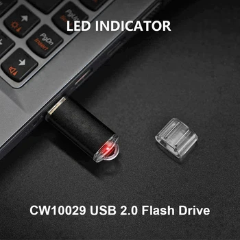 Металлический USB флэш-накопитель с прозрачной крышкой из цинкового сплава, Высокоскоростной USB 2,0, флеш-накопитель 512 МБ/1G/ 2G / 4G, крошечная карта памяти