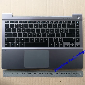 Новая американская клавиатура для ноутбука с подсветкой и подставкой для рук с тачпадом samsung NP700Z3A 700z3a NP700Z3B 700z3b BA75-03515A
