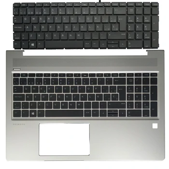 Новая Испанская/Латинская Клавиатура Для Ноутбука HP ProBook 15 450 G6 455 G6 455R G6 450 G7 455 G7 455R G7 LA/SP С Подставкой для рук Верхняя Крышка