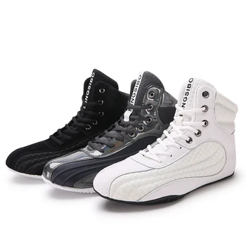 Новые борцовские кроссовки Большого размера 36-46, Борцовские кроссовки, легкие боксерские кроссовки, качественная мужская спортивная обувь