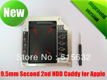 Новый жесткий диск SATA 2nd HDD SSD caddy для Apple MacBook unibody улучшенная версия