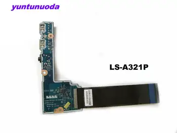 Оригинал для ноутбука Lenovo S400 S410 S405 S415 USB Плата Аудио плата с кабелем S7 SA LS-A321P протестировано хорошее Бесплатная доставка