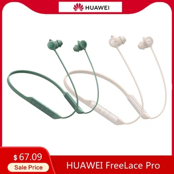 Оригинальная беспроводная гарнитура HUAWEI FreeLace Pro, наушники Bluetooth 5.0 с двумя микрофонами, активным шумоподавлением, быстрой зарядкой, наушники