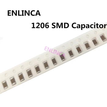 Оригинальный керамический конденсатор 1206 SMD конденсатор 50V 100nf 50V 104K X7R 10%