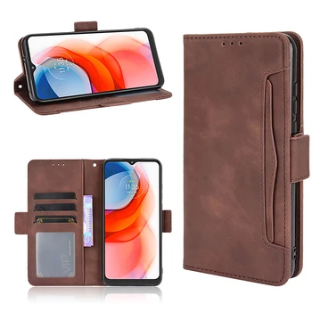 Откидной кожаный чехол для телефона со слотом для нескольких карт, Защитный чехол-накладка для Motorola G Play 2021, Аксессуары для смартфонов