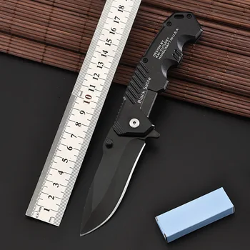 Охотничий Складной карманный нож с полной Резьбой + Алюминиевая стальная ручка, Тактический нож для выживания, Спасательные ножи для кемпинга, Охотничьи инструменты EDC