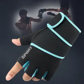 Перчатки для поднятия тяжестей, 1 пара, Модные дышащие перчатки для бодибилдинга, Фитнеса, Спортивные перчатки для Занятий фитнесом