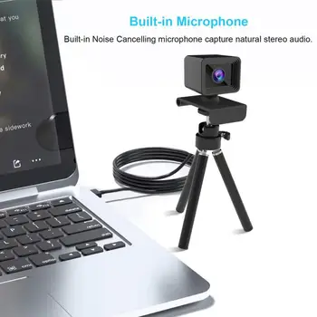 Профессиональная портативная веб-камера высокой четкости S1 для прямой трансляции потокового видеоблога Оригинальные настольные Ноутбуки Игровые ПК