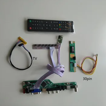 ТВ USB VGA AV ЖК светодиодный аудио плата контроллера комплект для LTM230HT09 1920X1080 23,0 