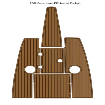 2002 Crownline LPX Limited Кокпит Лодки EVA Пена Палуба из искусственного Тика Коврик для пола
