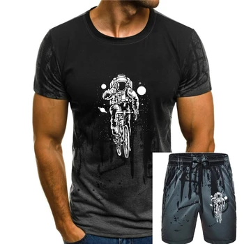 2020 Новый мужской Велосипед с астронавтом, Уличное Искусство, модная мужская футболка, футболки