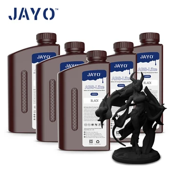 JAYO, Моющаяся водой/АБС-подобная/На растительной основе/Стандартная смола, 5 кг Фотополимерная жидкость с низким Запахом, Действительно Для ЖК-/SLA 3D-принтеров