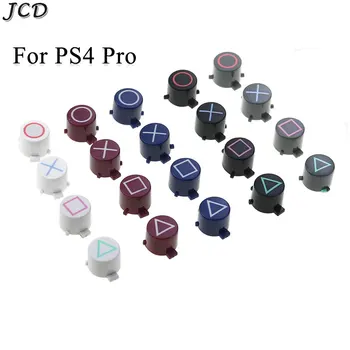 JCD Для PS4 Пластиковая кнопка Замена для PS4 Pro Тонкий геймпад контроллер Круг Квадрат Треугольник ABXY Направление Ключ Ремонтная деталь