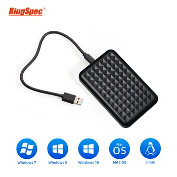 KingSpec SSD Case 2,5 Адаптер SATA к USB 3,0 Корпус жесткого диска для SSD-диска HDD Box Type C Case HD Внешний корпус жесткого диска