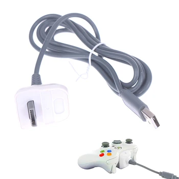 USB-кабель для зарядки беспроводного игрового контроллера Xbox360, кабель для зарядного устройства, шнур