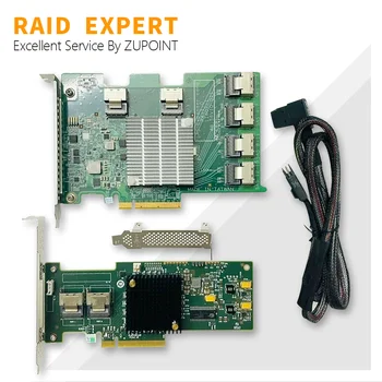 ZUPOINT LSI 9211-8i 6 Гбит/с PCI E SATA SAS HBA FW: карта RAID-контроллера в режиме IT P20 + 03X3834 20 ПОРТОВ 20P RAID-расширитель