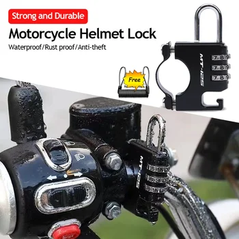 Для мотоцикла Yamaha MT-125 MT125 MT 125 2015-2021, 3-значный кодовый замок, противоугонный замок для шлема для скутера